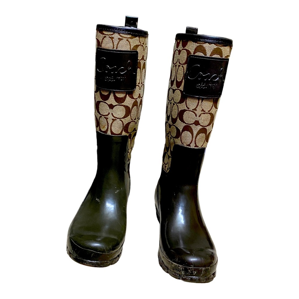 COACH Raining Boots - Picture 2 of 9